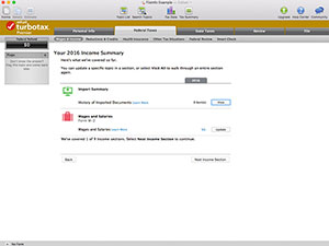 Screenshot of a .tax2016 file in Intuit TurboTax 2016